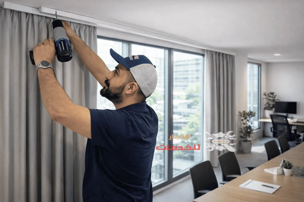 أفضل فني تركيب ستائر إيكيا -تركيب ستائر للشقق والفيلات بالكويت 2 أفضل فني تركيب ستائر ايكيا الكويت