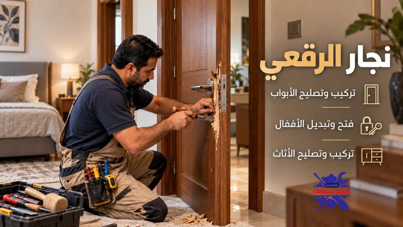 نجار الرقعي - تركيب وتصليح الابواب - صيانه وتركيب الاثاث 1 نجار الرقعي خدمات فتح اقفال الابواب